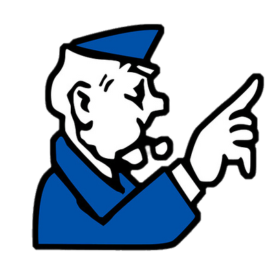 Monopoly police man